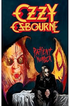 Ozzy Osbourne Poster Patient No.9 New Official Black Textile